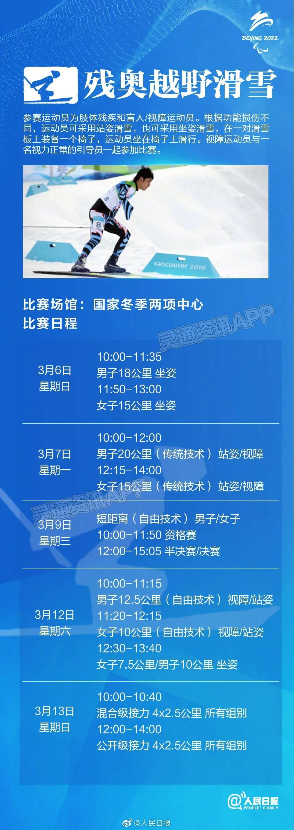 ‘南宫体育app下载’一图收藏！北京冬残奥会赛程来啦！他们值得更多关注和掌声(图5)