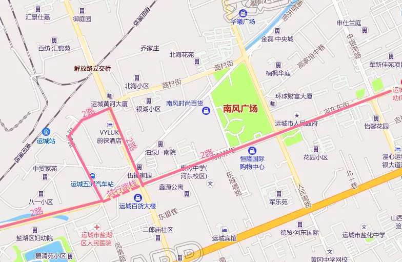 注意！运城部分公交线路有变-九游会j9网站首页(图2)