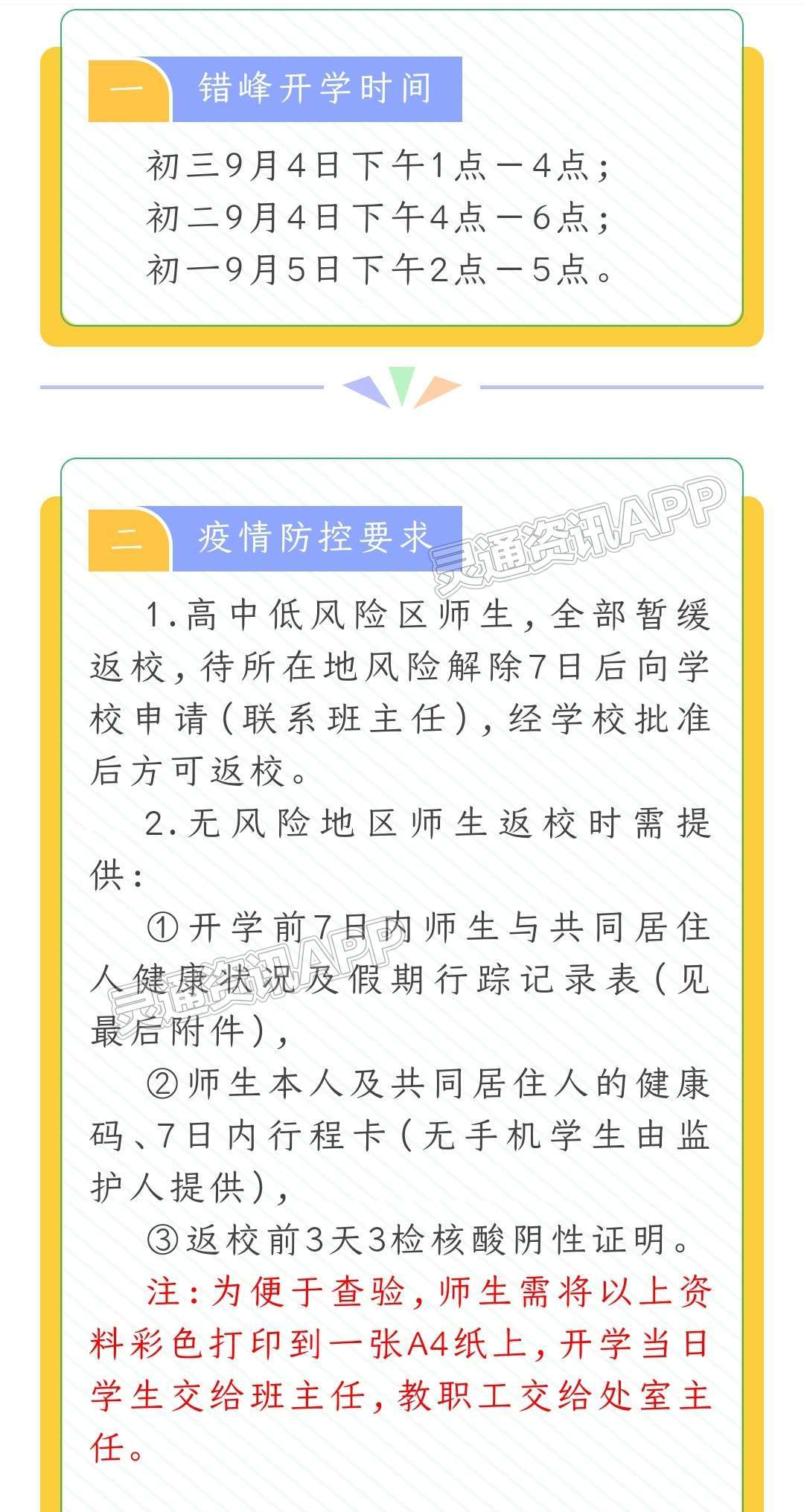 最新汇总！运城部分学校错峰返校时间|半岛官方下载入口(图8)