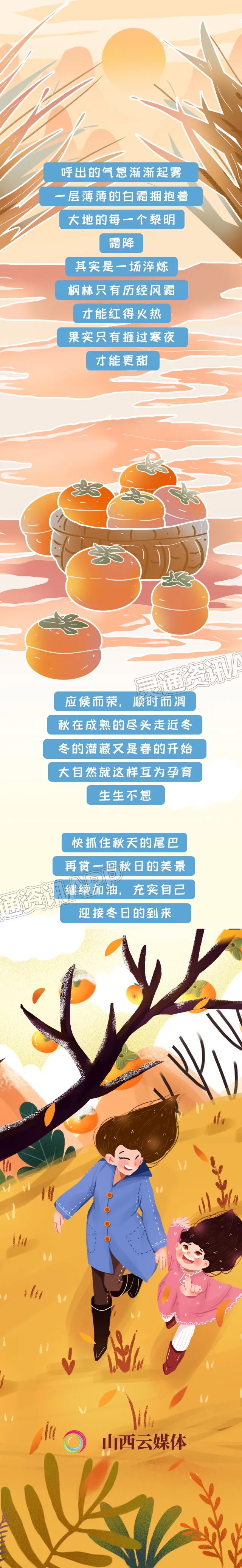 二十四节气丨今日霜降，恍然暮秋至，静候冬日来【ag九游会登录j9入口】(图7)