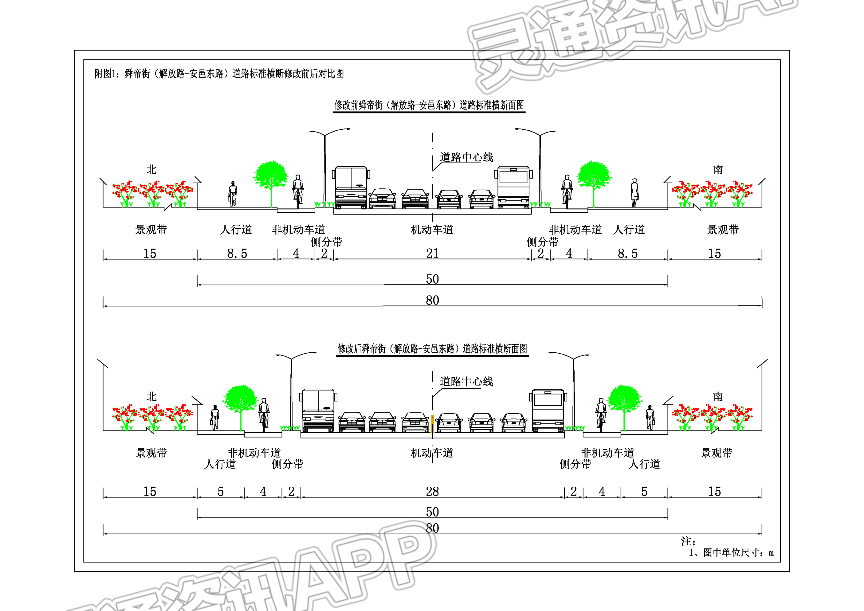 “泛亚电竞官网”关于舜帝街（解放路-安邑东路）段道路断面及管线规划修改方案的公示(图4)