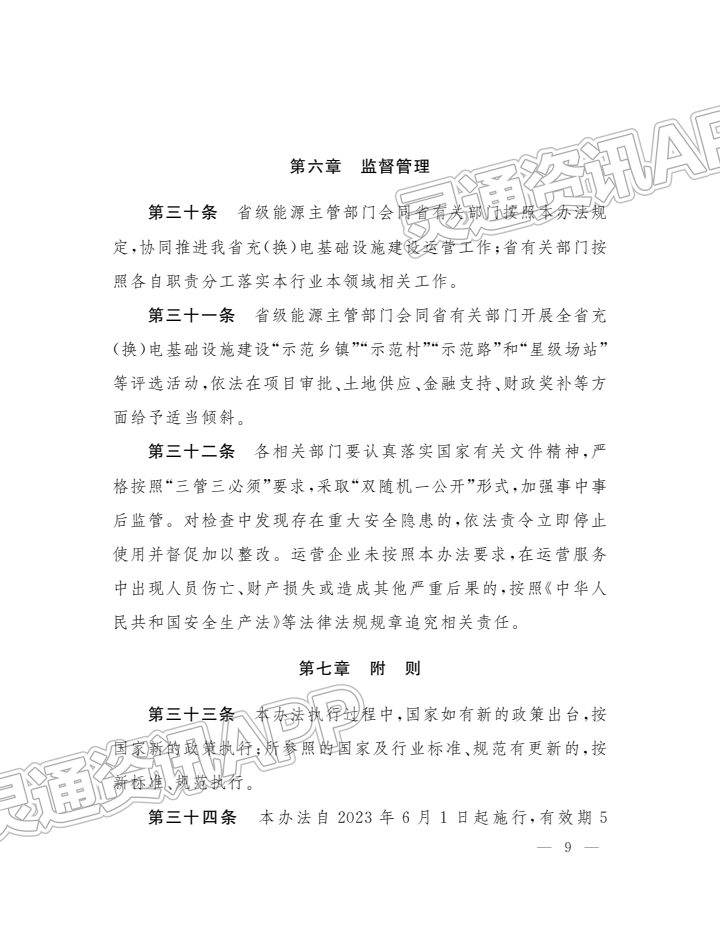 “半岛官方下载地址”重磅！《山西省电动汽车充（换）电基础设施建设运营管理办法》6月1日起执行(图11)