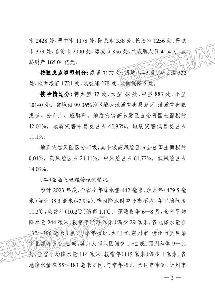 山西划出地质灾害重点防治区，包括河津矿区！“半岛官网App下载”(图3)