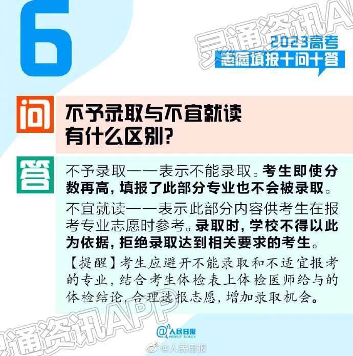 转需！2023高考志愿填报十问十答|kaiyun官方注册(图6)