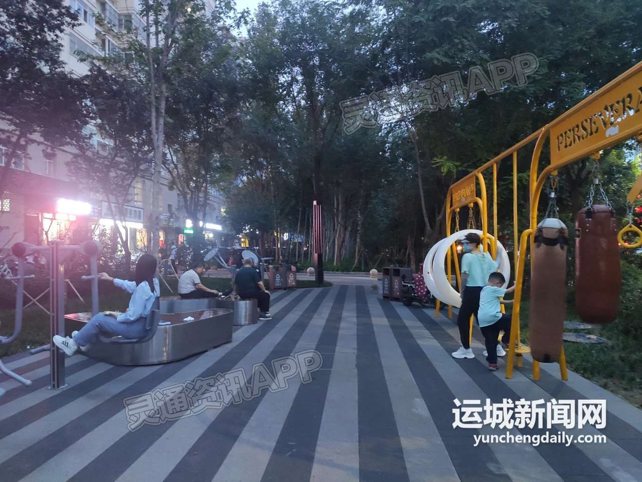 中心城区河东街东段绿化提升工程完工“开元棋脾”(图3)