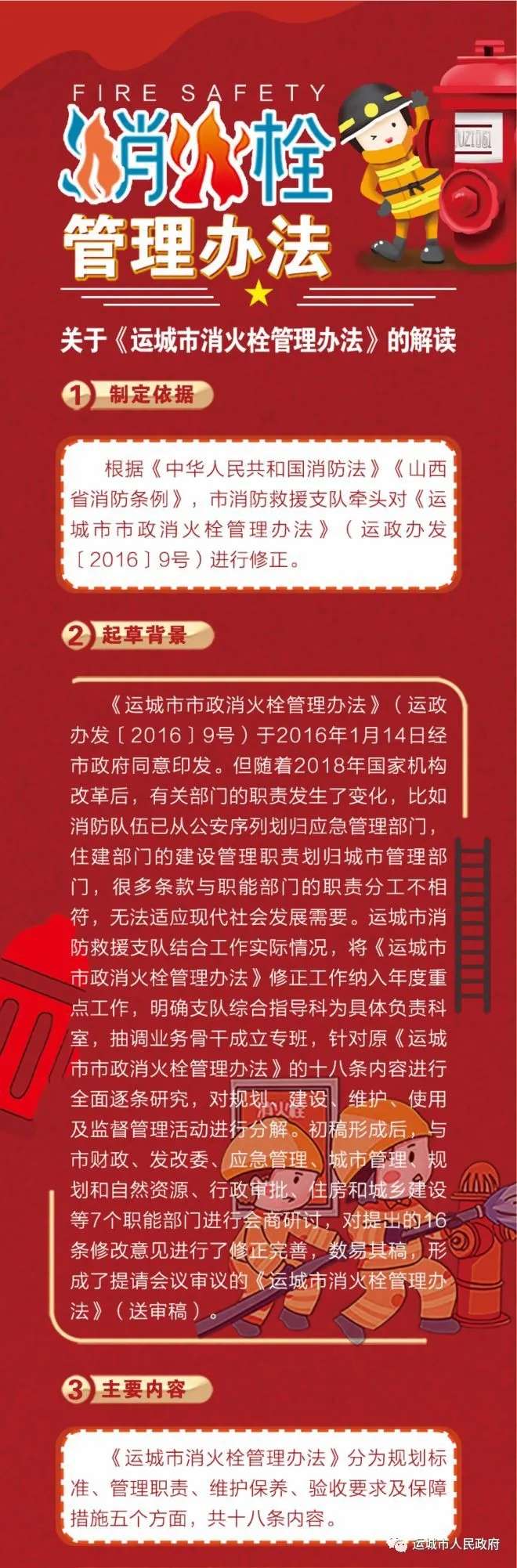 泛亚电竞官网_共5个方面18条内容！《运城市消火栓管理办法》的解读