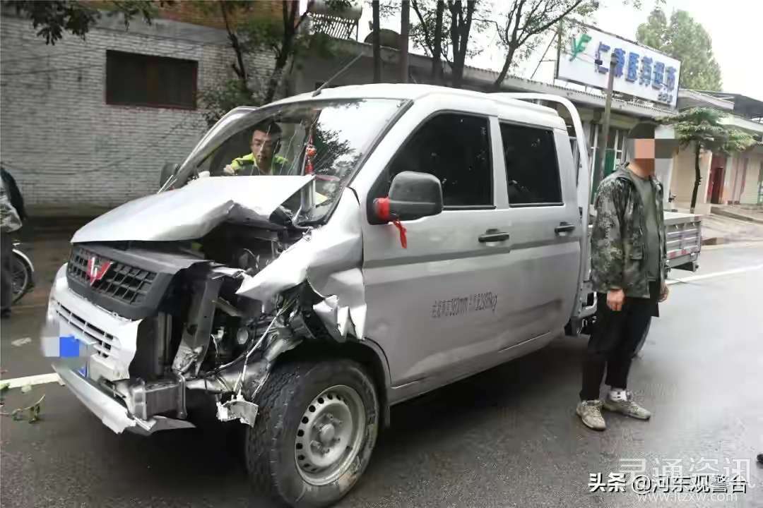 【雷火电竞首页】运城一司机误把油门当刹车，追尾前车酿事故，所幸无人员伤亡(图4)