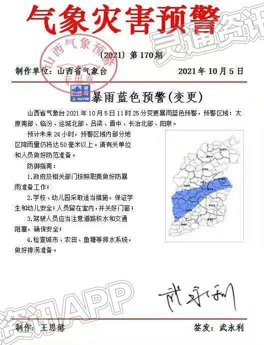 Kaiyun官方网站|紧急提醒！地质灾害+暴雨来袭运城！请做好防范措施(图2)