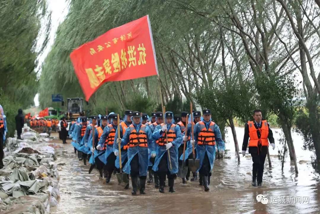 汾河河津段迎来57年来最大洪水，河津市启用黄河滩地蓄滞洪水‘kaiyun官网’