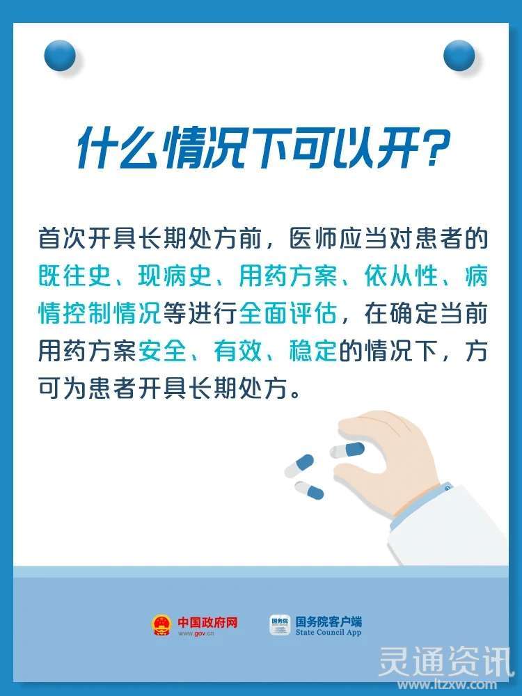 最长可开12周！慢性病患者拿药好消息-im电竞官方网站入口(图5)