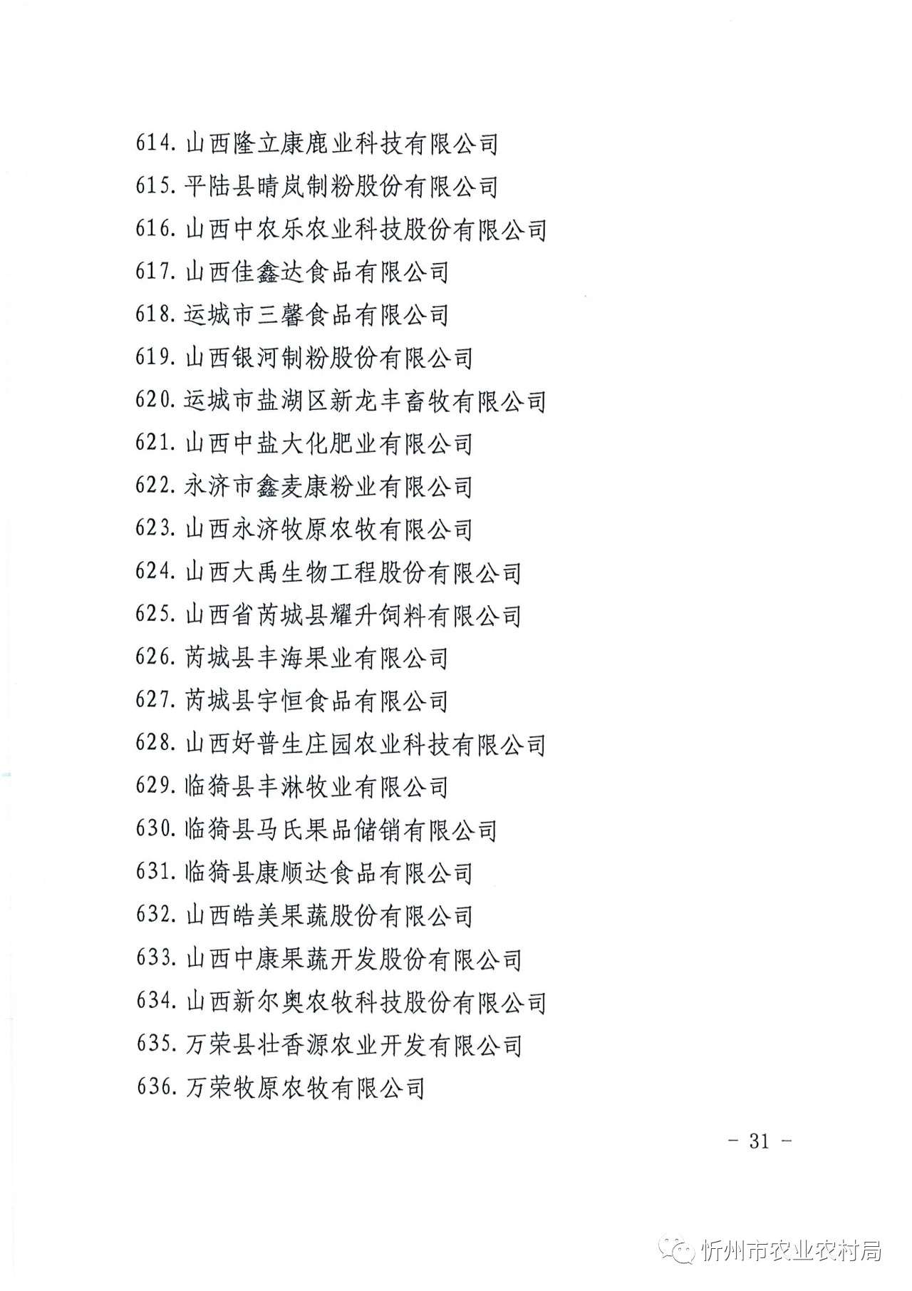 ‘pp电子娱乐平台’运城市78家企业在列！山西省农业产业化省级重点龙头企业名单公布(图6)