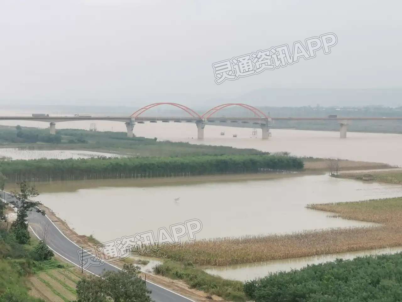 风陵渡黄河滩地部分被淹|pg娱乐电子游戏官网APP下载(图2)