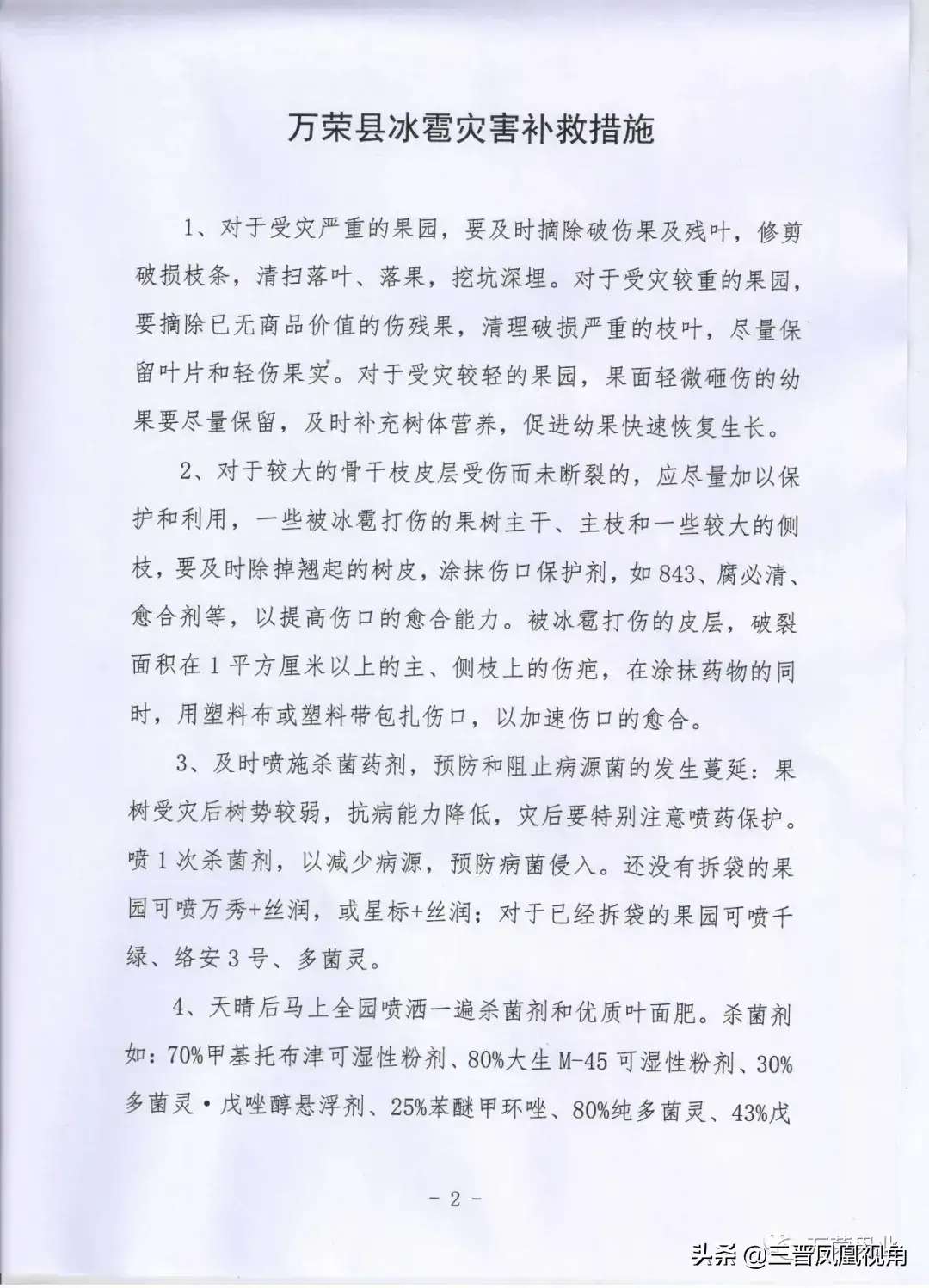 半岛官网App下载|紧急通知！万荣县冰雹灾后补救措施来了(图2)