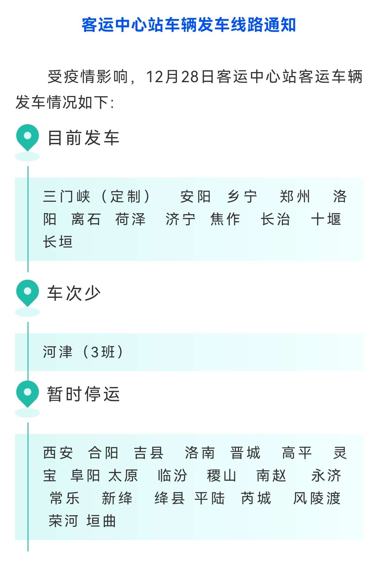 客运中心站发车线路通知-hq体育官网(图1)