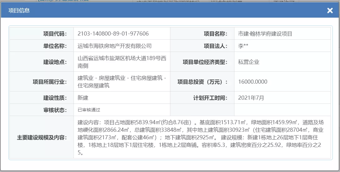 “银河娱乐在线登录官网”2022年运城首个新盘土地摘牌，这将是圣惠新区第三个拿到土地证的棚改项目！(图3)