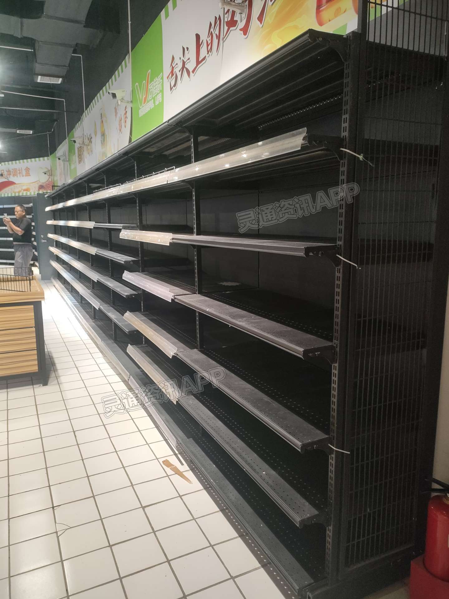 9成新超市特厚货架   100套